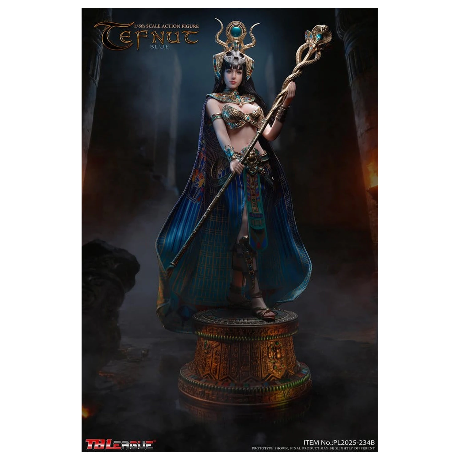Tefnut Actionfigur 1/6 Blue Edition 30 cm Produktfoto