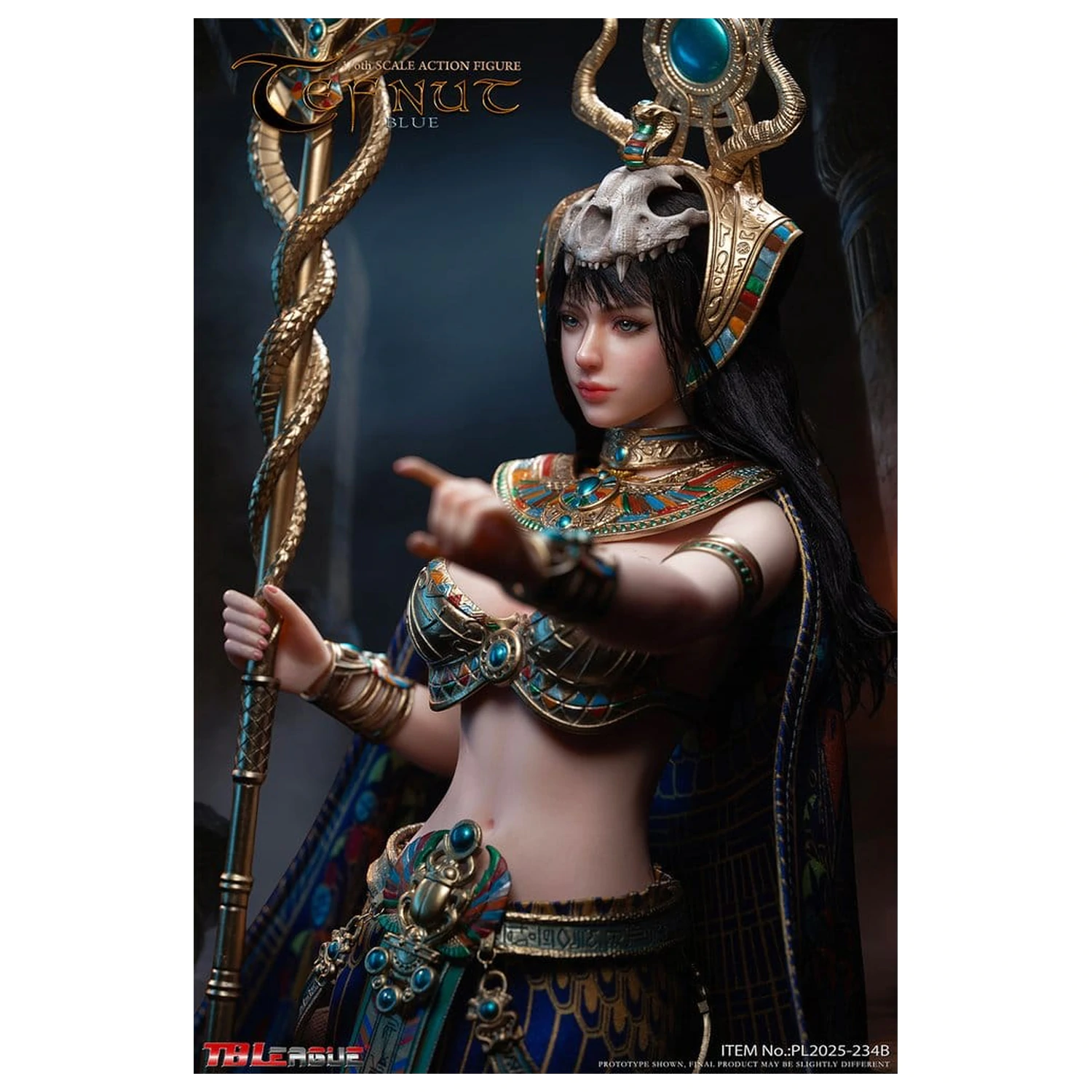 Tefnut Actionfigur 1/6 Blue Edition 30 cm Produktfoto