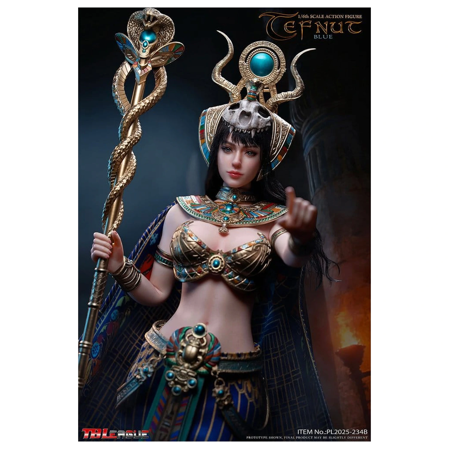Tefnut Actionfigur 1/6 Blue Edition 30 cm Produktfoto