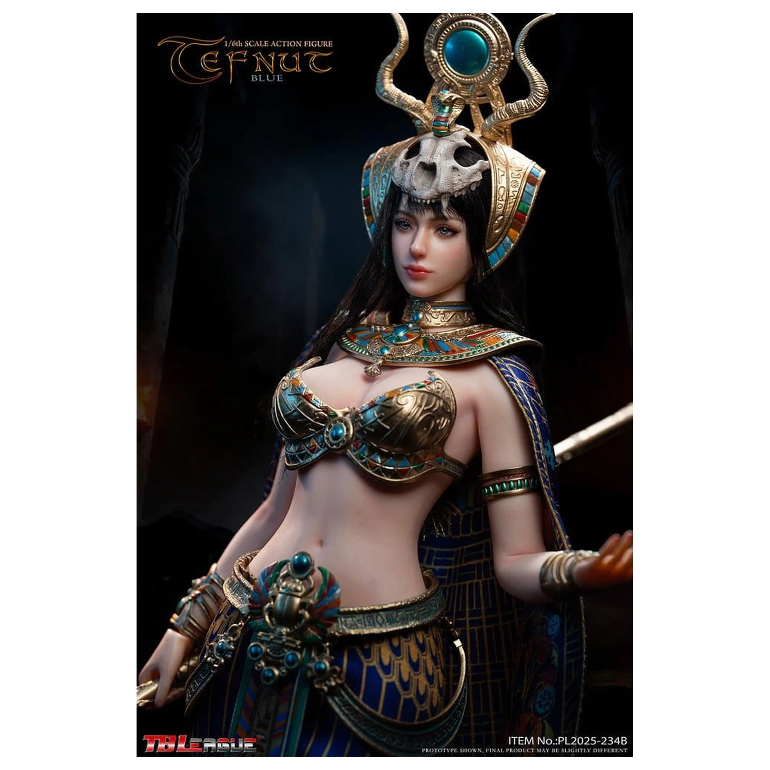 Tefnut Actionfigur 1/6 Blue Edition 30 cm Produktfoto