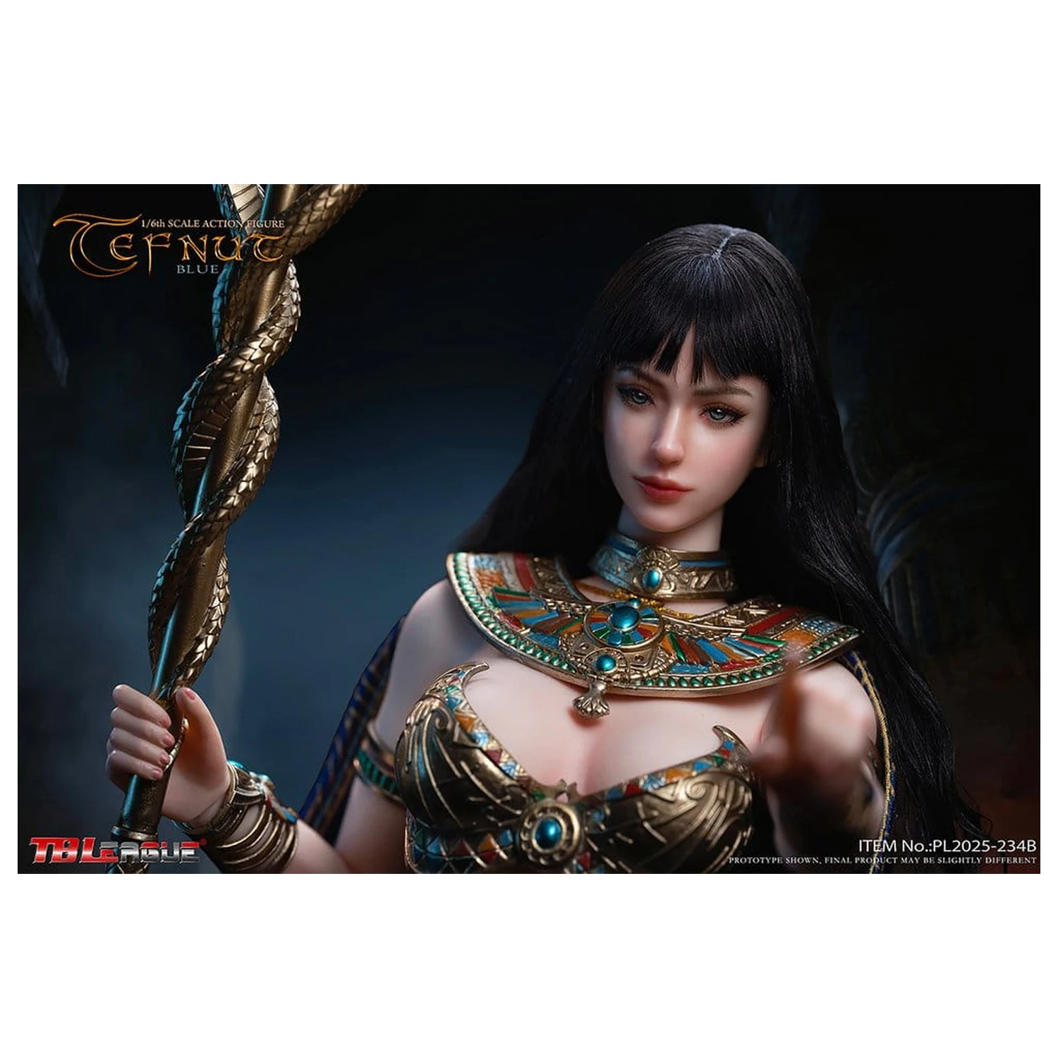 Tefnut Actionfigur 1/6 Blue Edition 30 cm Produktfoto