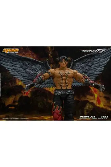 Tekken 7 Actionfigur 1/12 Devil Jin 18 cm Produktfoto