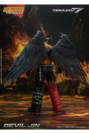 Tekken 7 Actionfigur 1/12 Devil Jin 18 cm Produktfoto