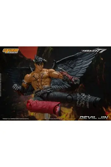 Tekken 7 Actionfigur 1/12 Devil Jin 18 cm Produktfoto