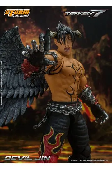 Tekken 7 Actionfigur 1/12 Devil Jin 18 cm Produktfoto