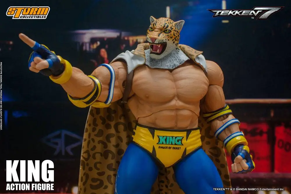 Tekken 7 Actionfigur 1/12 King 18 cm termékfotó