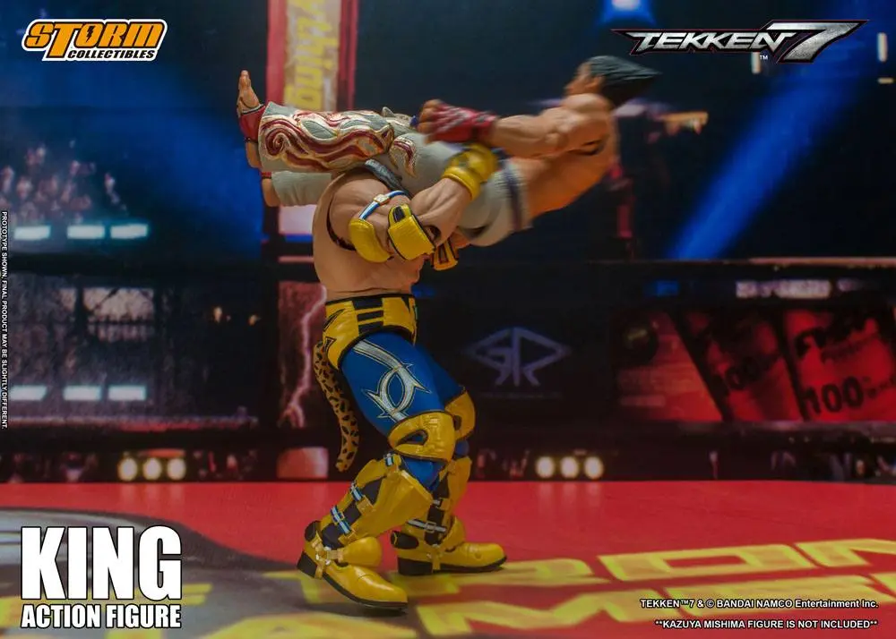 Tekken 7 Actionfigur 1/12 King 18 cm termékfotó