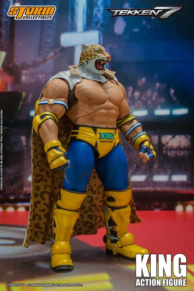 Tekken 7 Actionfigur 1/12 King 18 cm termékfotó