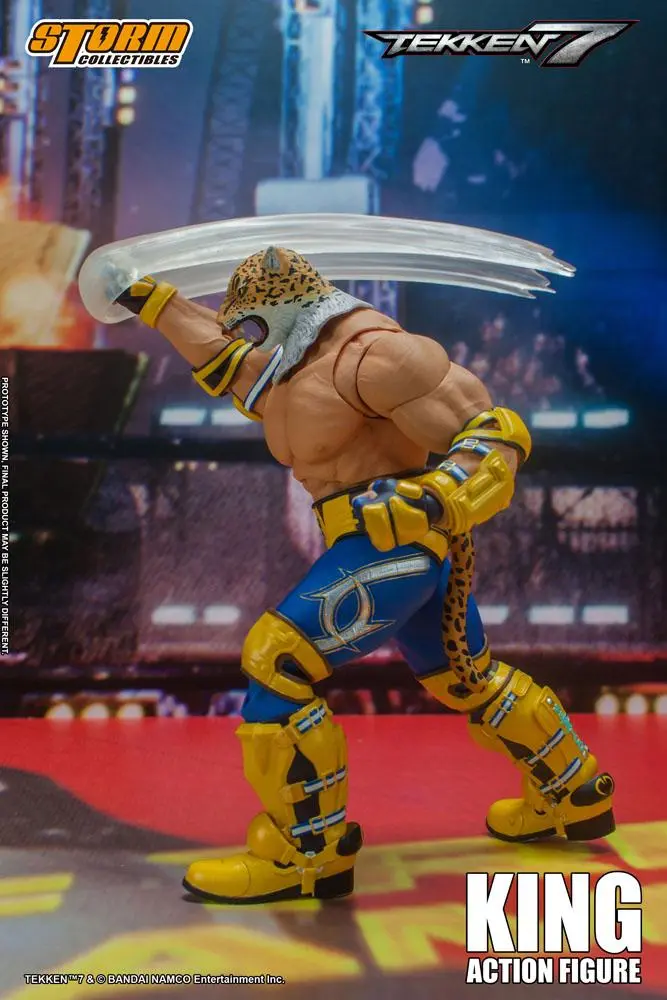 Tekken 7 Actionfigur 1/12 King 18 cm termékfotó