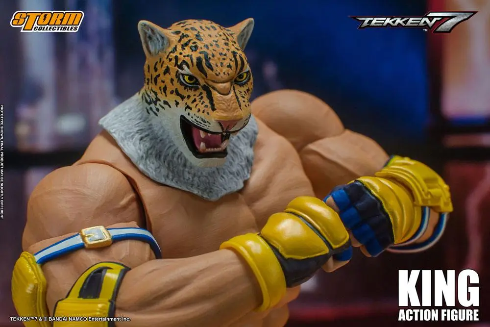 Tekken 7 Actionfigur 1/12 King 18 cm termékfotó