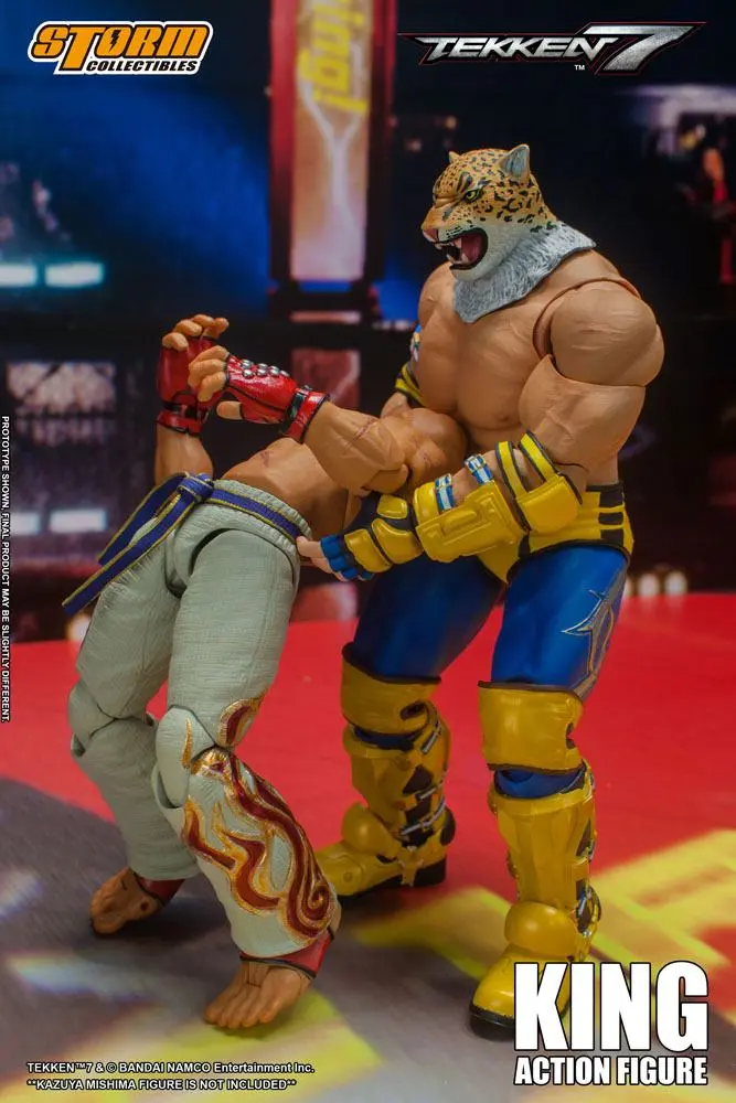 Tekken 7 Actionfigur 1/12 King 18 cm termékfotó