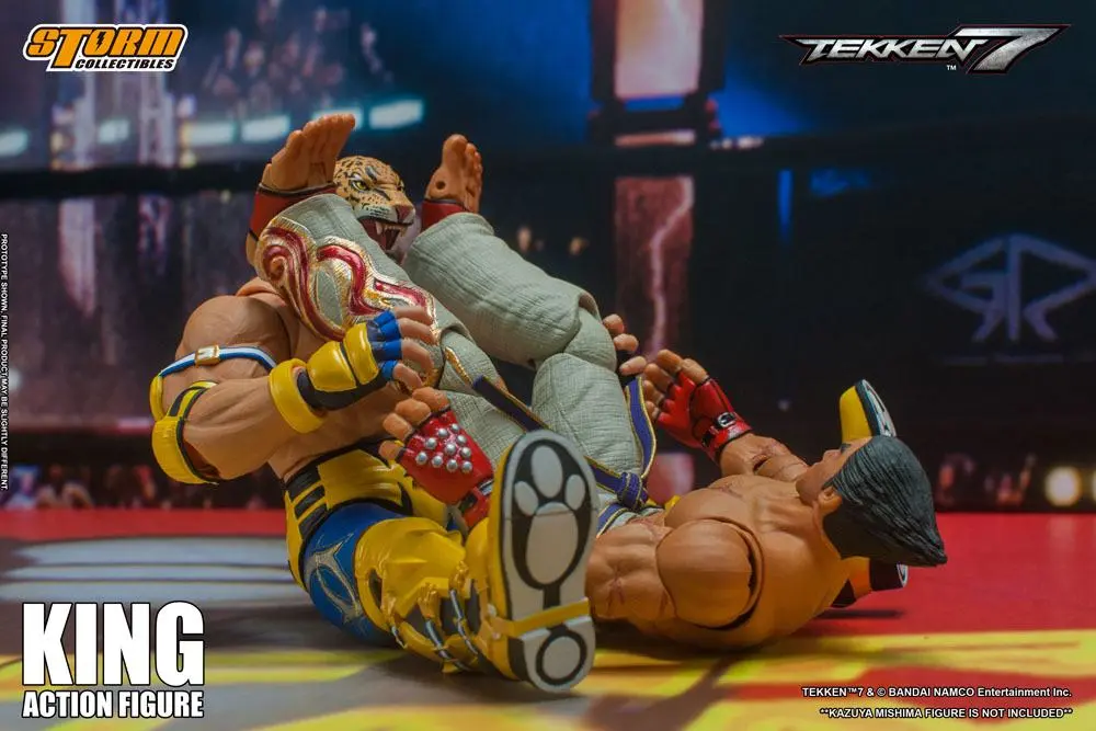 Tekken 7 Actionfigur 1/12 King 18 cm termékfotó