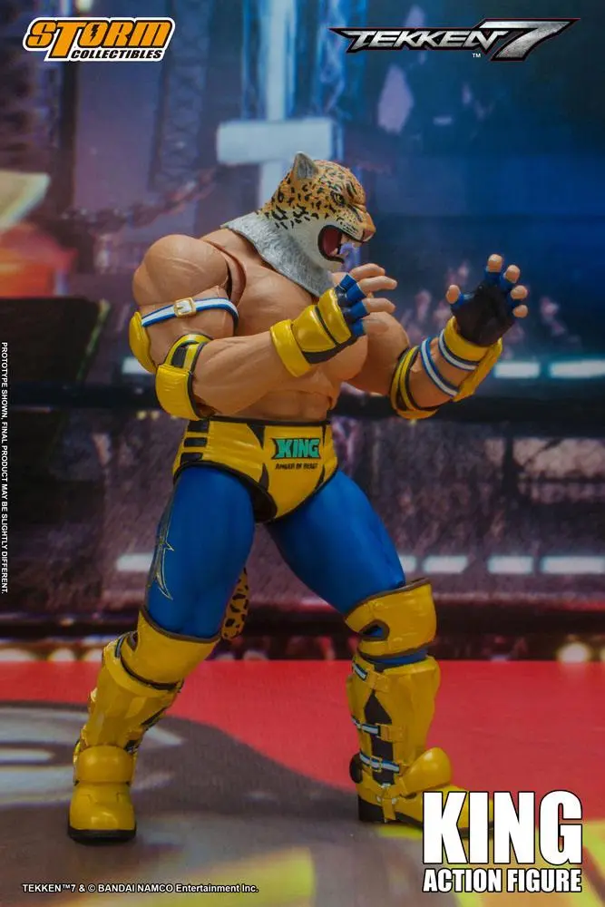 Tekken 7 Actionfigur 1/12 King 18 cm termékfotó