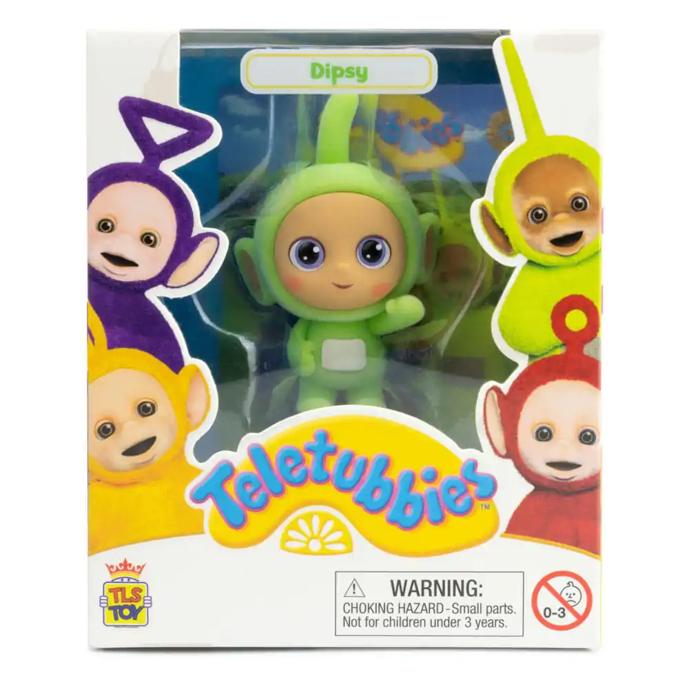 Teletubbies Cheebee Minifigur Dipsy Flocked 6 cm Produktfoto