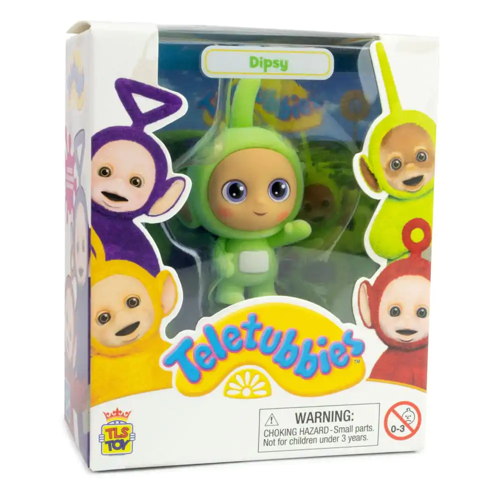 Teletubbies Cheebee Minifigur Dipsy Flocked 6 cm Produktfoto