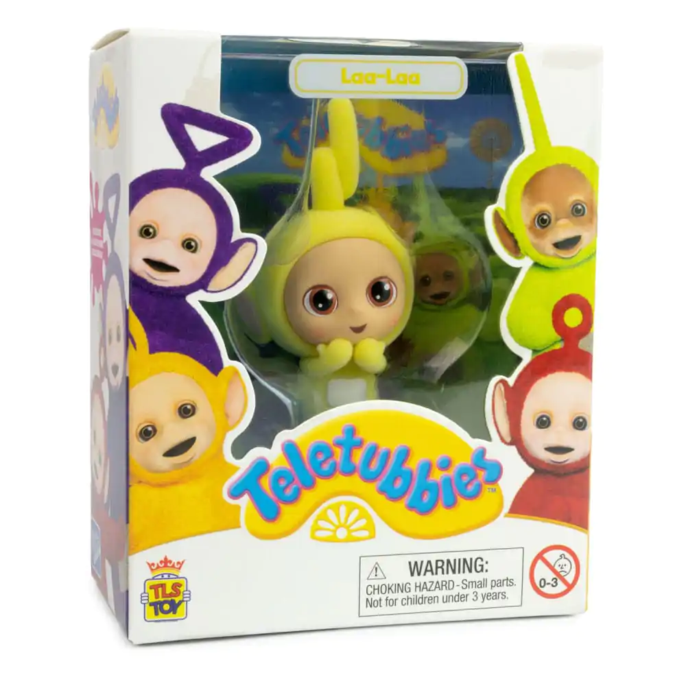 Teletubbies Cheebee Minifigur Laa-Laa Flocked 6 cm Produktfoto