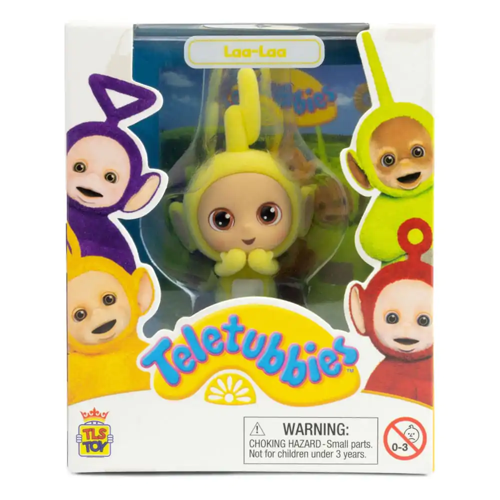 Teletubbies Cheebee Minifigur Laa-Laa Flocked 6 cm Produktfoto