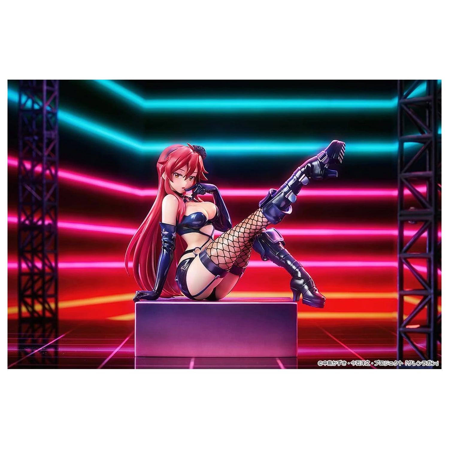 Tengen Toppa Gurren Lagann PVC Figur 1/7 Yoko: Bondage Costume Ver. 17 cm Produktfoto