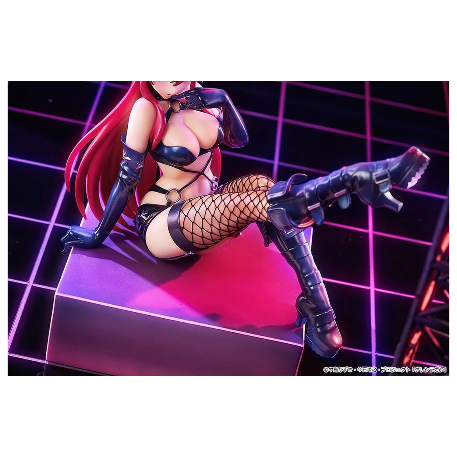 Tengen Toppa Gurren Lagann PVC Figur 1/7 Yoko: Bondage Costume Ver. 17 cm Produktfoto