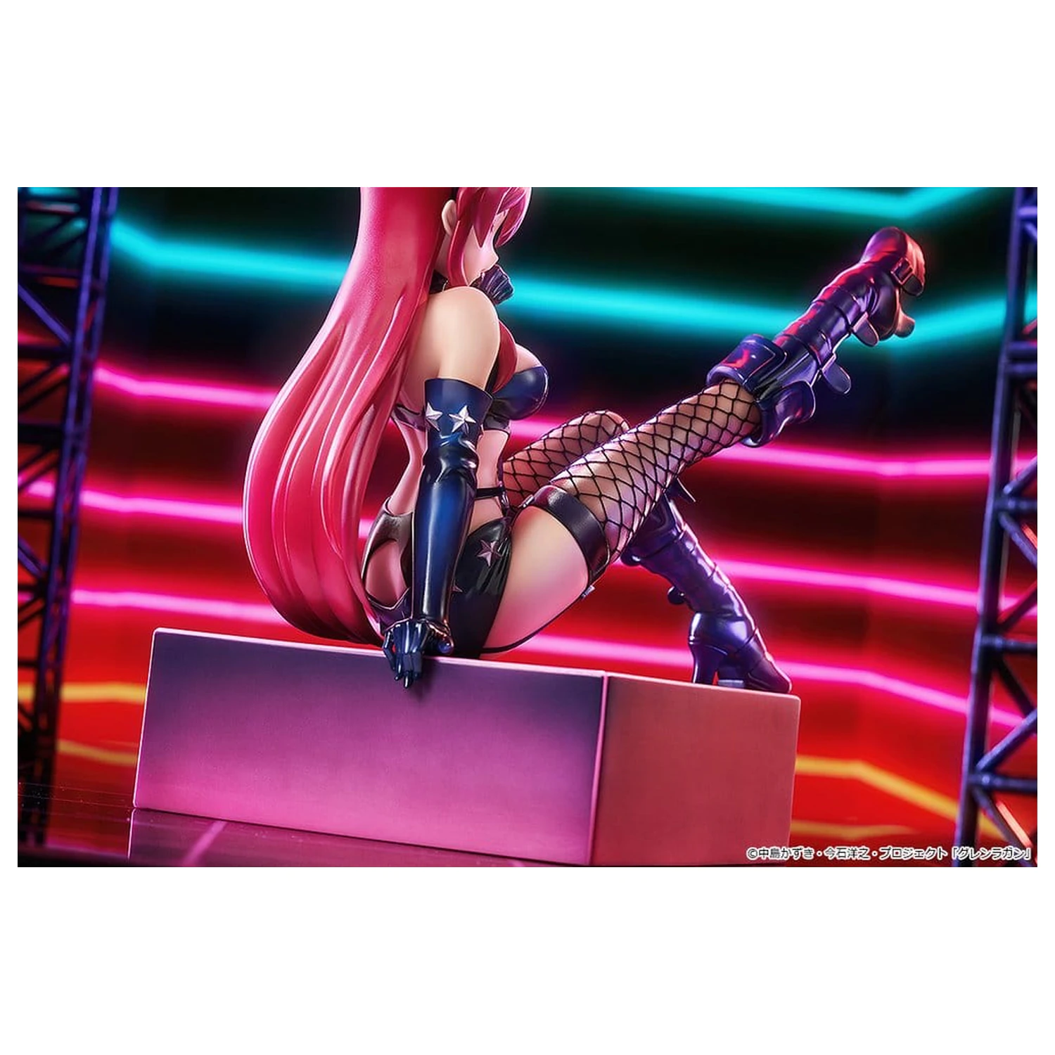 Tengen Toppa Gurren Lagann PVC Figur 1/7 Yoko: Bondage Costume Ver. 17 cm Produktfoto