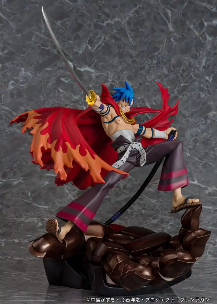 Tengen Toppa Gurren Lagann PVC Statue Kamina & Gurren 27 cm Produktfoto
