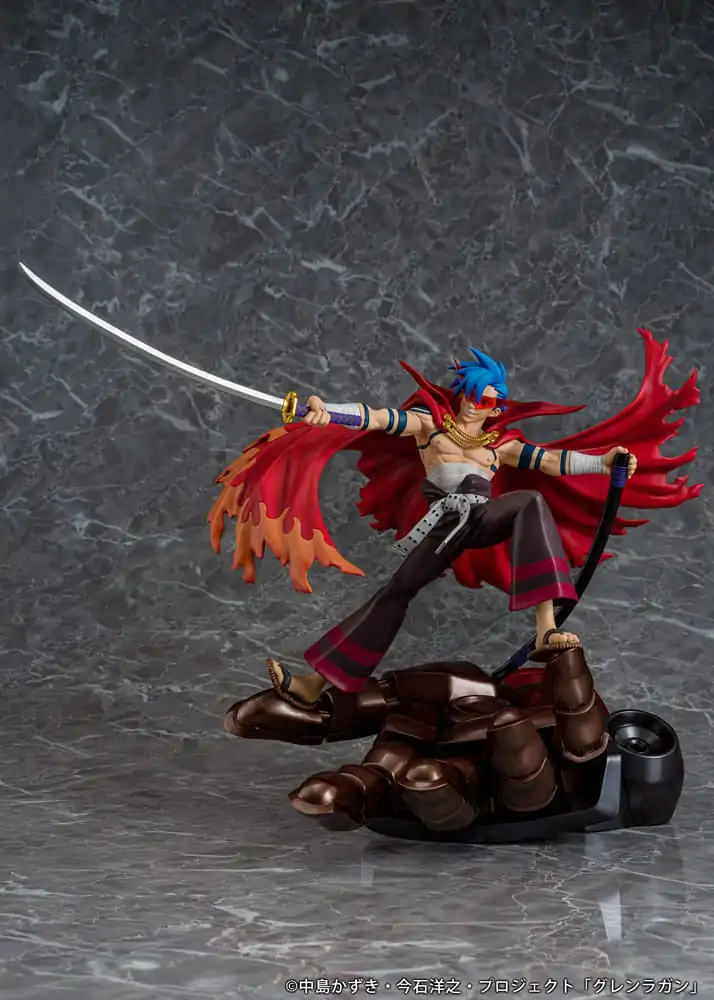 Tengen Toppa Gurren Lagann PVC Statue Kamina & Gurren 27 cm Produktfoto