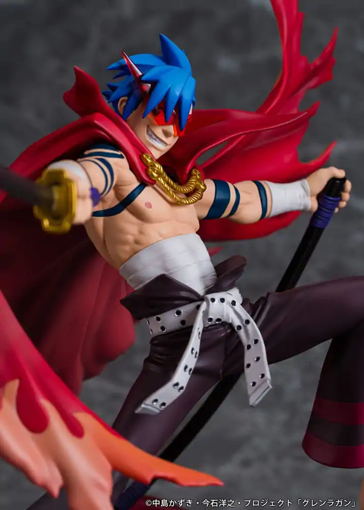 Tengen Toppa Gurren Lagann PVC Statue Kamina & Gurren 27 cm Produktfoto