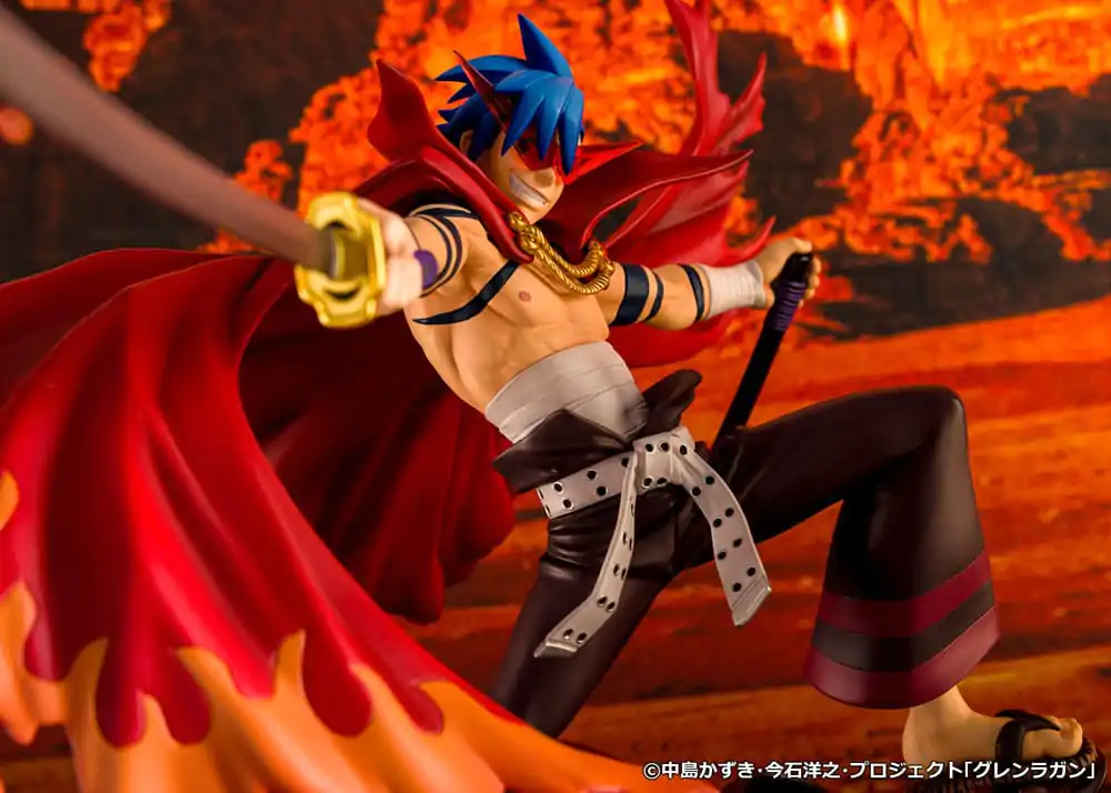 Tengen Toppa Gurren Lagann PVC Statue Kamina & Gurren 27 cm Produktfoto