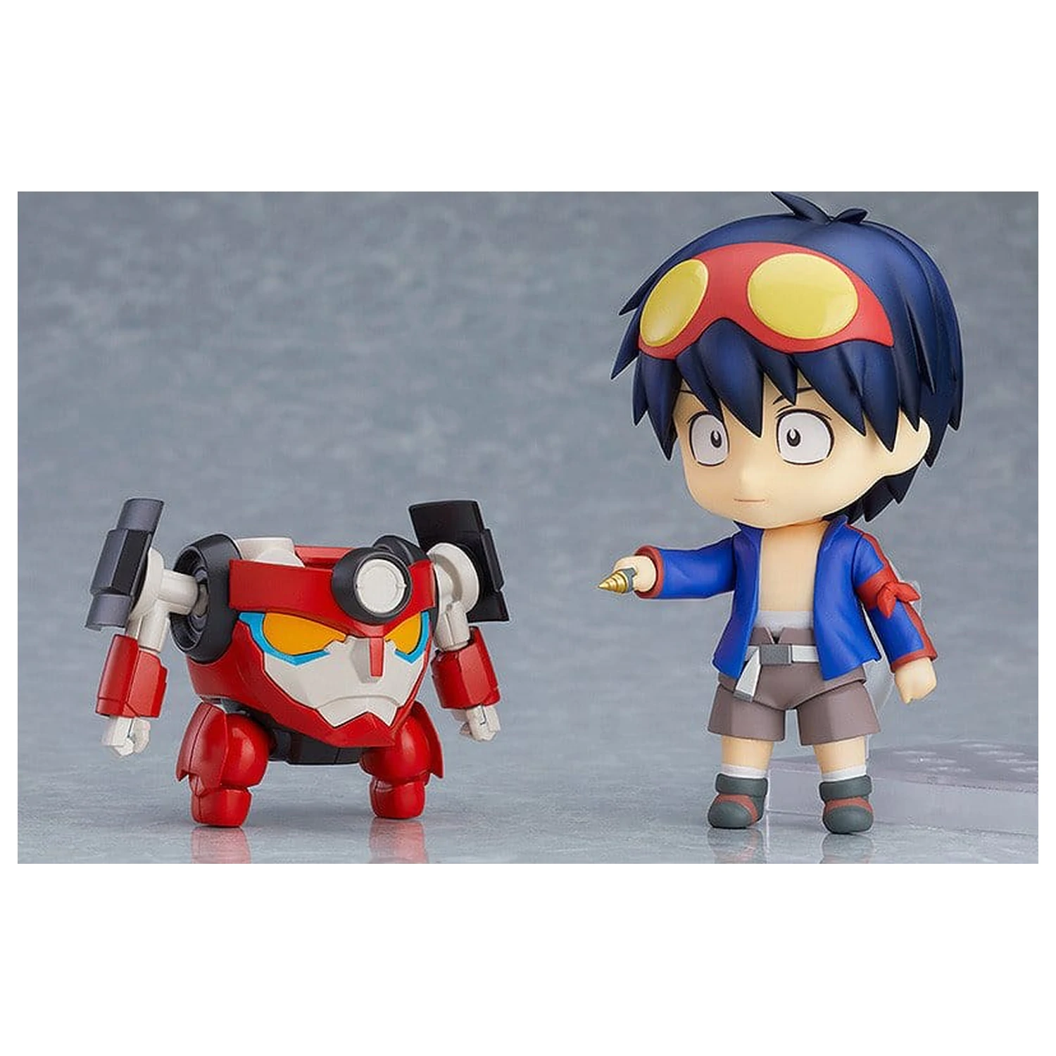 Tengen Toppa Gurren Lagann Moderoid Plastikmodell Bausatz Gurren Lagann 14 cm Produktfoto