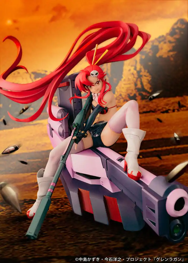 Tengen Toppa Gurren Lagann PVC Figur Yoko & Yoko M Ttank 25 cm Produktfoto
