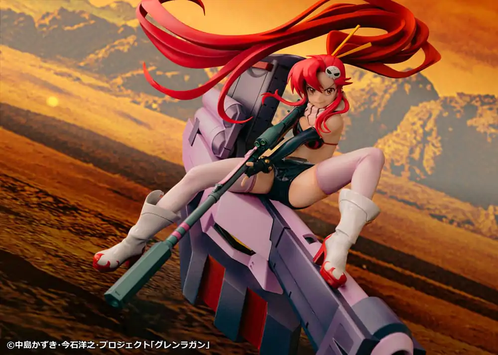 Tengen Toppa Gurren Lagann PVC Figur Yoko & Yoko M Ttank 25 cm Produktfoto