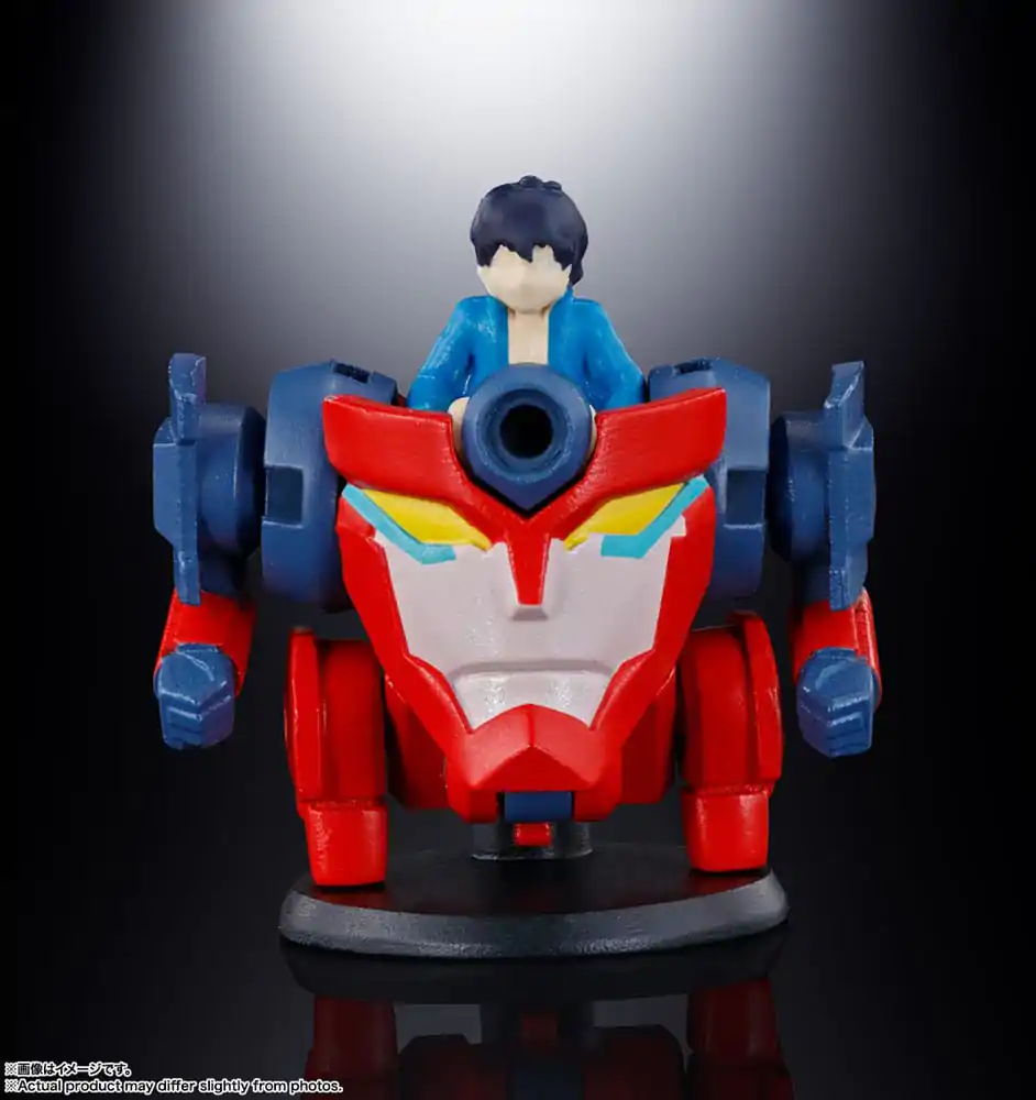 Tengen Toppa Gurren Lagann Soul of Chogokin Diecast Actionfigur GX-107 Gurren Lagann &amp; Giga Drill Set 18 cm Produktfoto