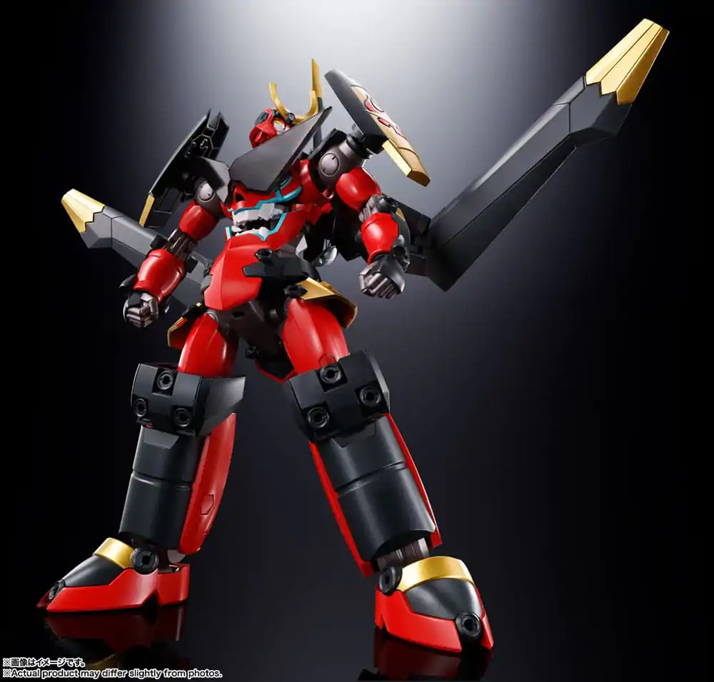 Tengen Toppa Gurren Lagann Soul of Chogokin Diecast Actionfigur GX-107 Gurren Lagann &amp; Giga Drill Set 18 cm Produktfoto