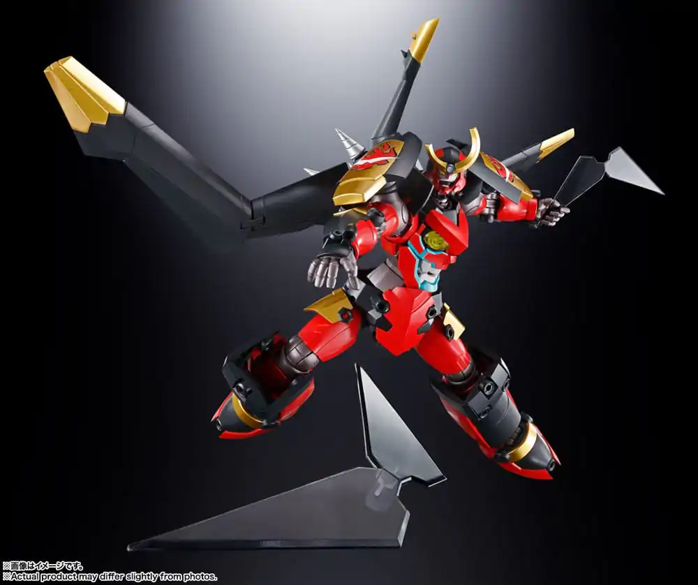 Tengen Toppa Gurren Lagann Soul of Chogokin Diecast Actionfigur GX-107 Gurren Lagann &amp; Giga Drill Set 18 cm Produktfoto
