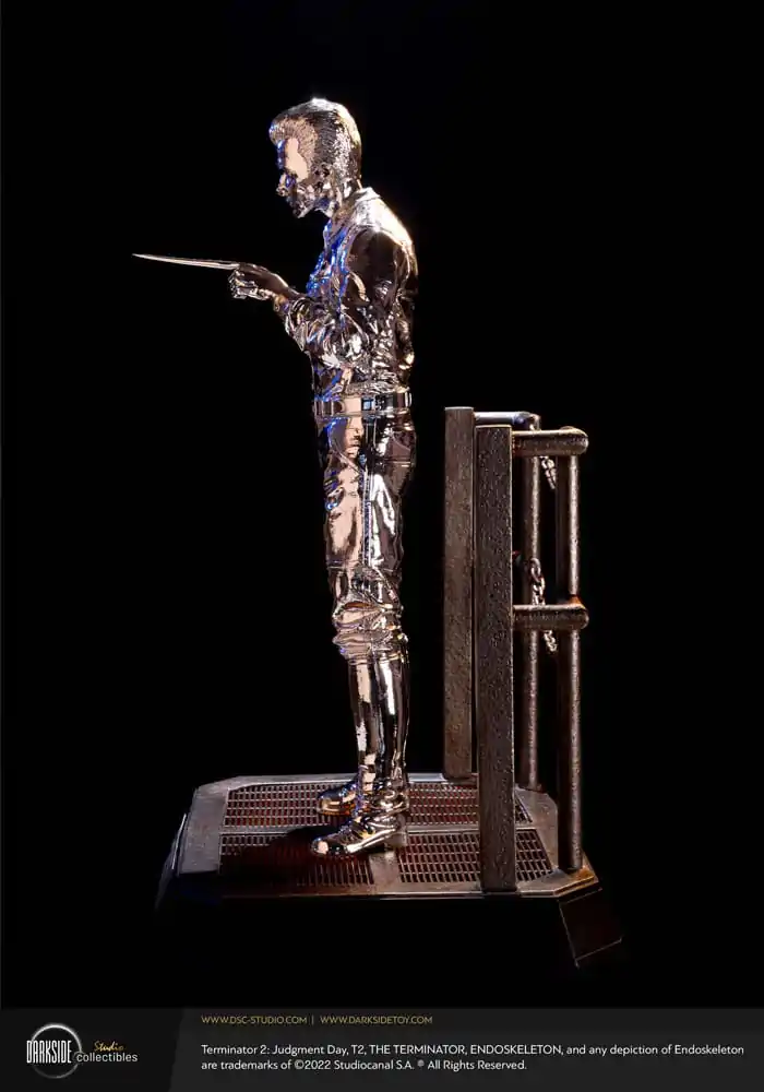 Terminator 2 Judgement Day Premium Statue 1/3 T-1000 Liquid Metal 30th Anniversary Edition 70 cm Produktfoto