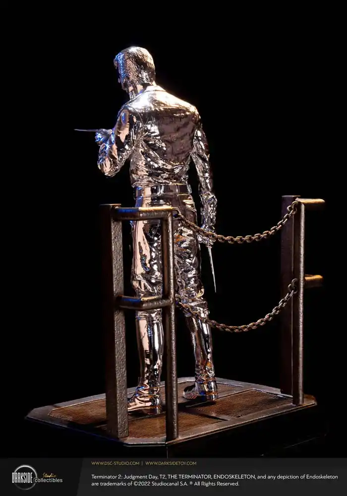 Terminator 2 Judgement Day Premium Statue 1/3 T-1000 Liquid Metal 30th Anniversary Edition 70 cm Produktfoto