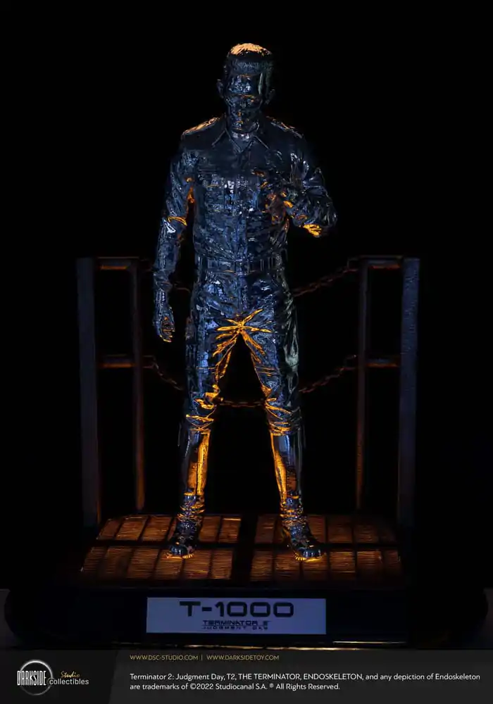 Terminator 2 Judgement Day Premium Statue 1/3 T-1000 Liquid Metal 30th Anniversary Edition 70 cm Produktfoto