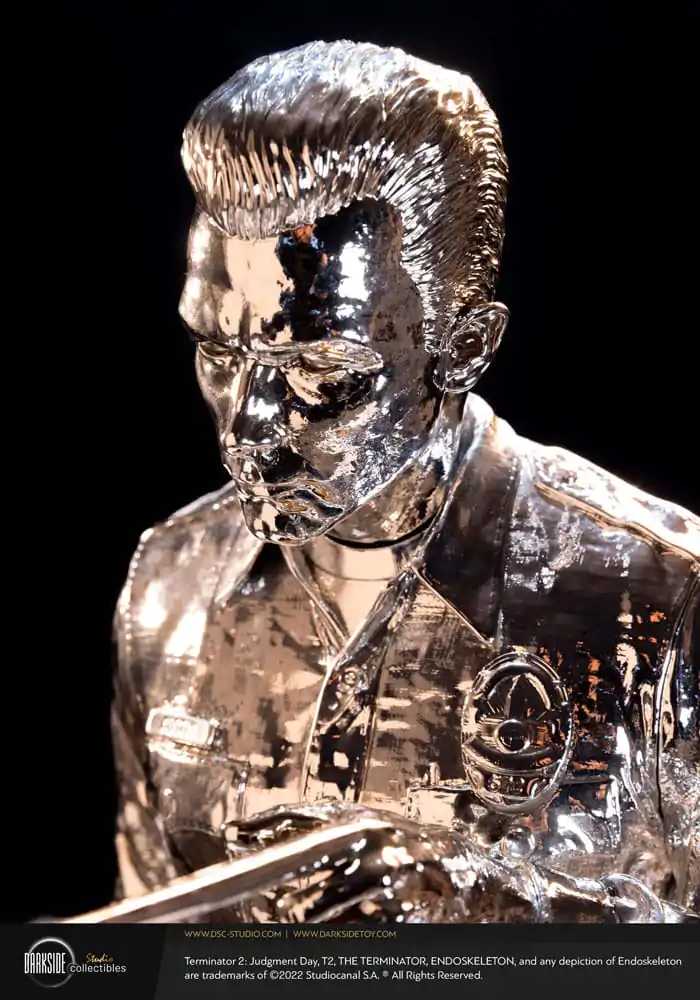 Terminator 2 Judgement Day Premium Statue 1/3 T-1000 Liquid Metal 30th Anniversary Edition 70 cm Produktfoto