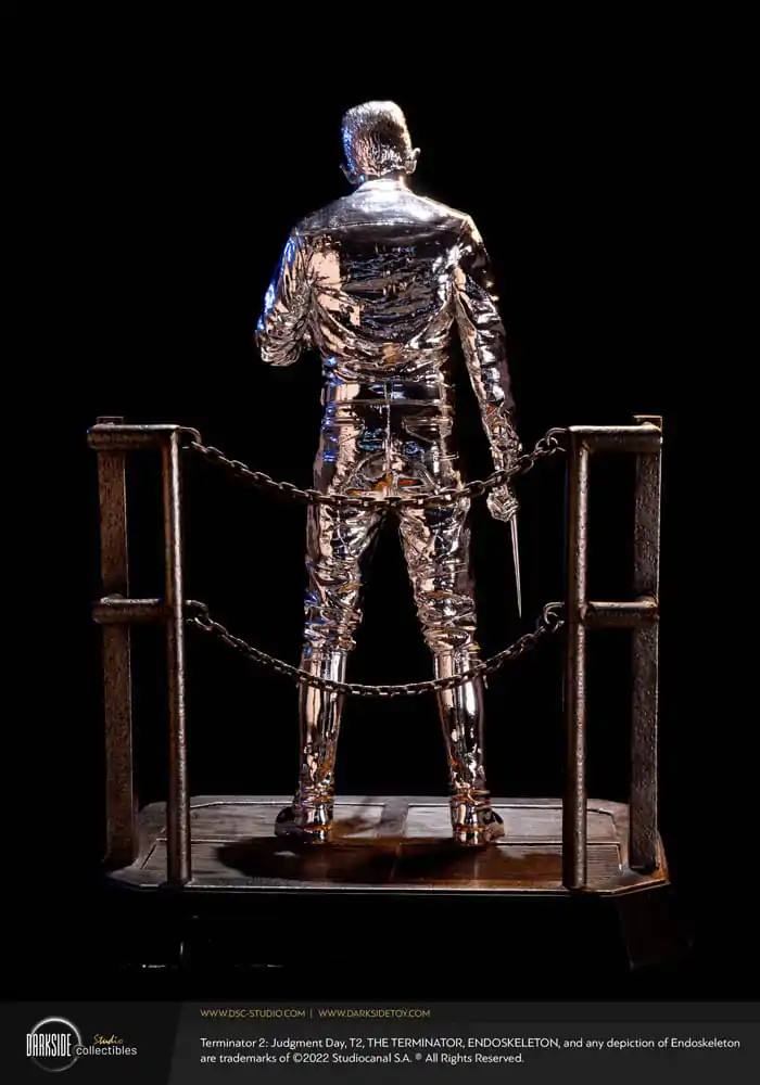 Terminator 2 Judgement Day Premium Statue 1/3 T-1000 Liquid Metal 30th Anniversary Edition 70 cm Produktfoto