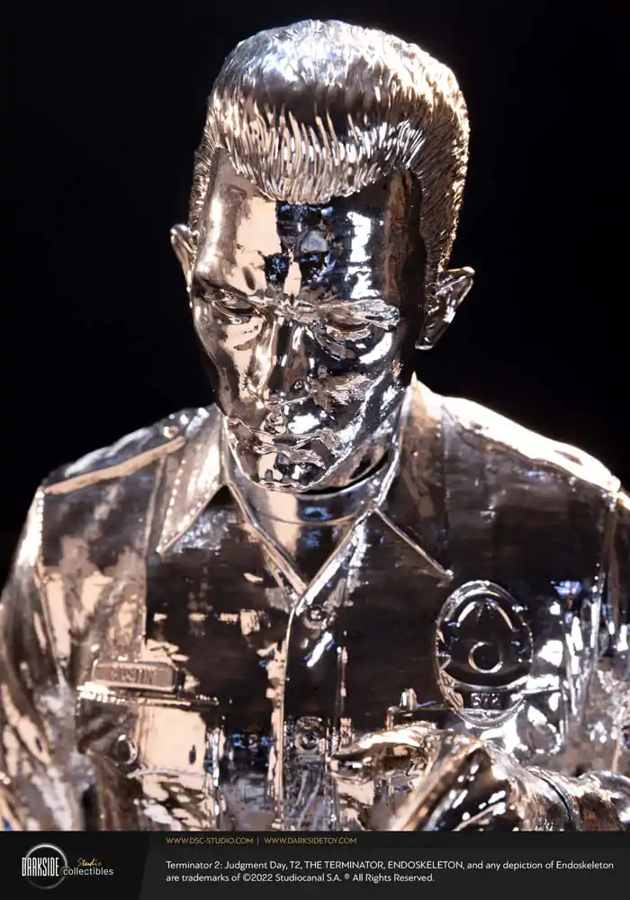 Terminator 2 Judgement Day Premium Statue 1/3 T-1000 Liquid Metal 30th Anniversary Edition 70 cm Produktfoto