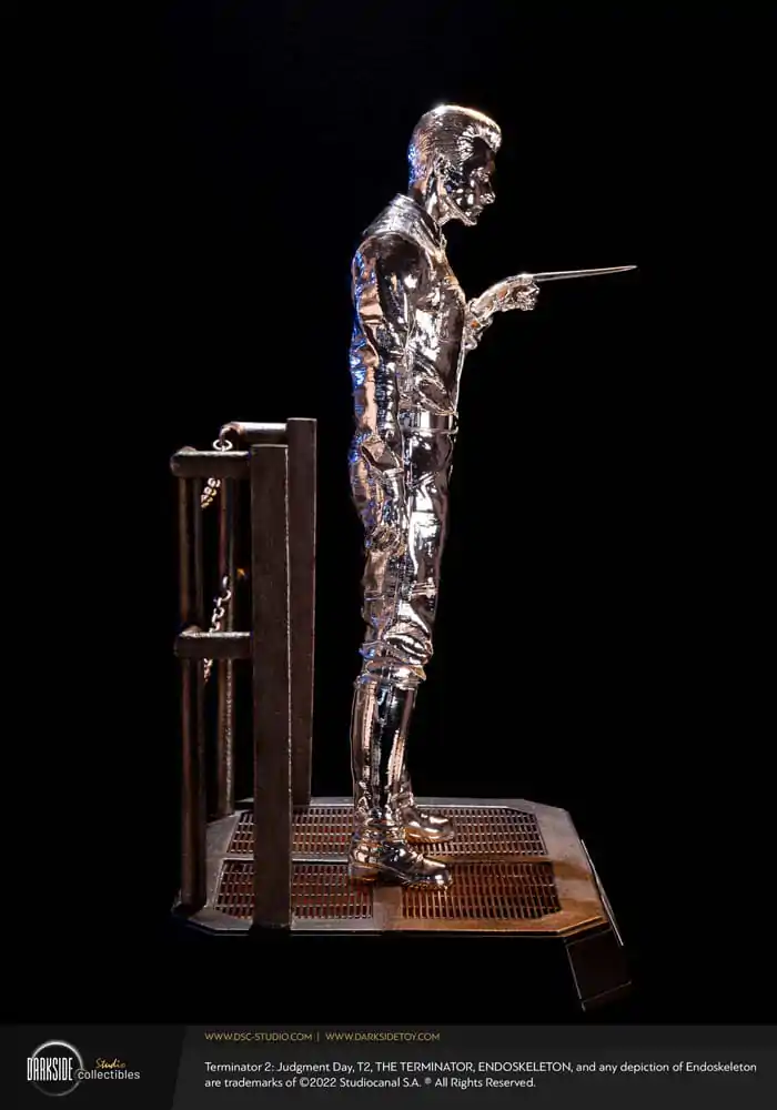 Terminator 2 Judgement Day Premium Statue 1/3 T-1000 Liquid Metal 30th Anniversary Edition 70 cm Produktfoto