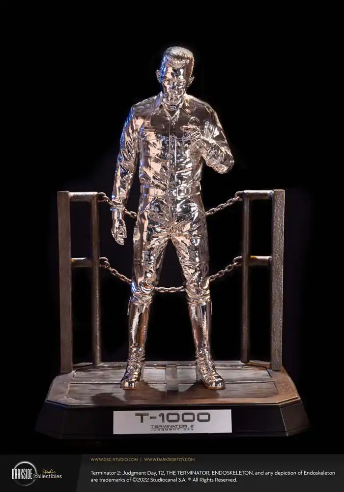 Terminator 2 Judgement Day Premium Statue 1/3 T-1000 Liquid Metal 30th Anniversary Edition 70 cm Produktfoto