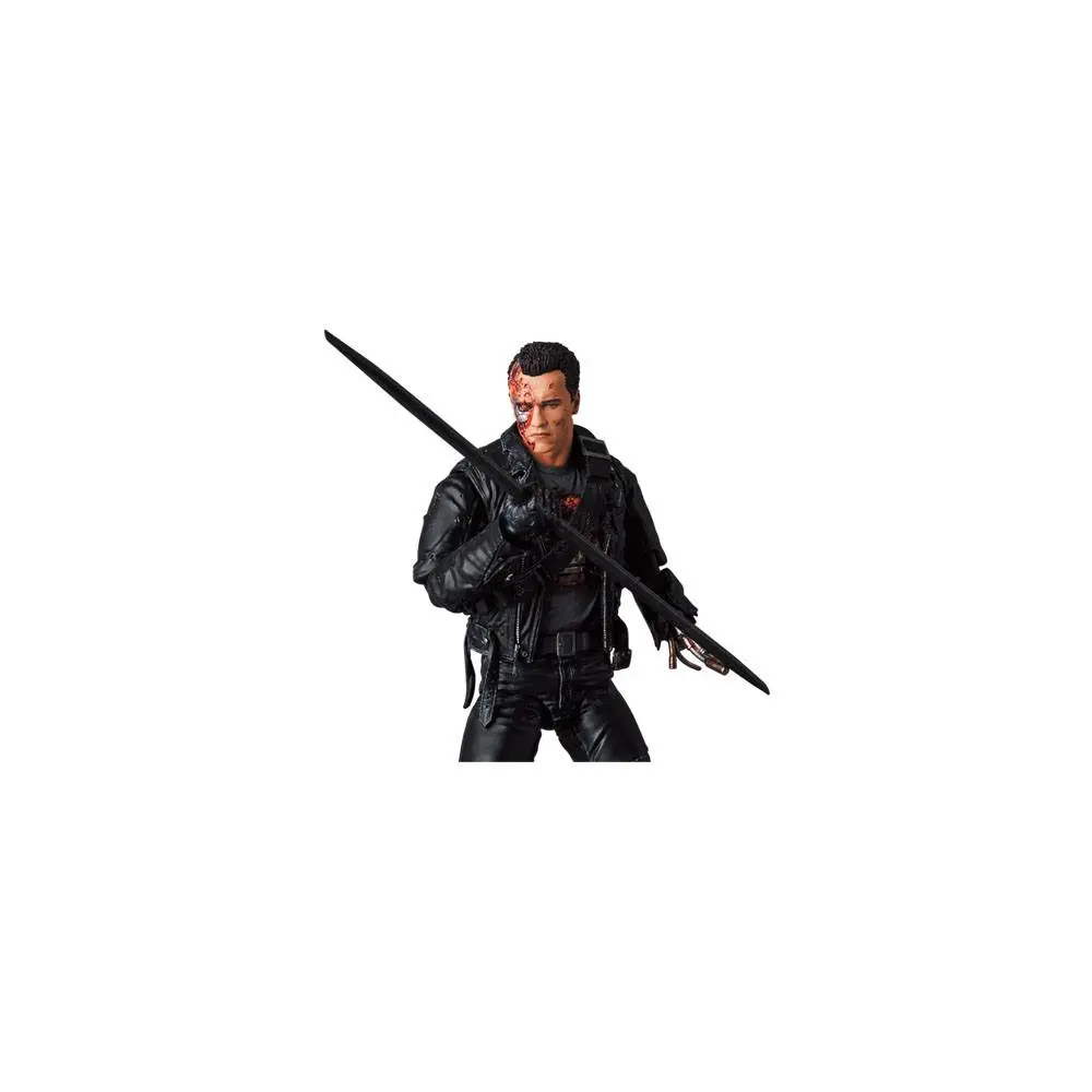 Terminator 2 MAFEX Actionfigur T-800 Battle Damage Ver. 16 cm Produktfoto