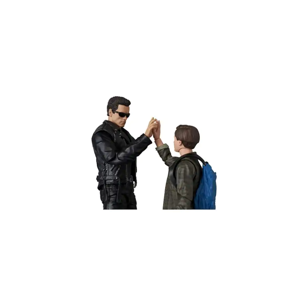 Terminator 2 MAFEX Action-Figur T-800 (T2 Ver.) und John Connor 16 cm Produktfoto
