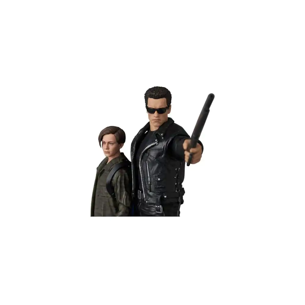 Terminator 2 MAFEX Action-Figur T-800 (T2 Ver.) und John Connor 16 cm Produktfoto