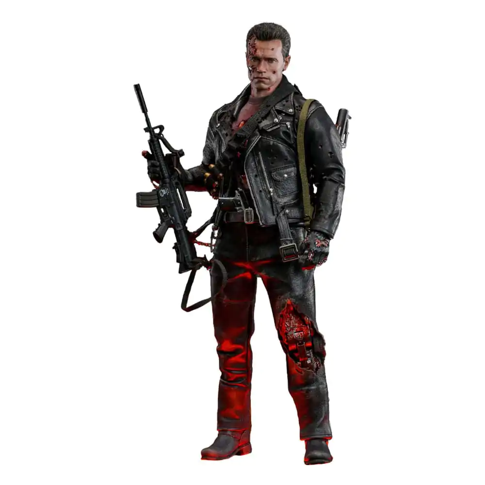 Terminator 2 Movie Masterpiece Action Figur 1/6 T-800 Battle Damaged Version 2.0 32 cm termékfotó