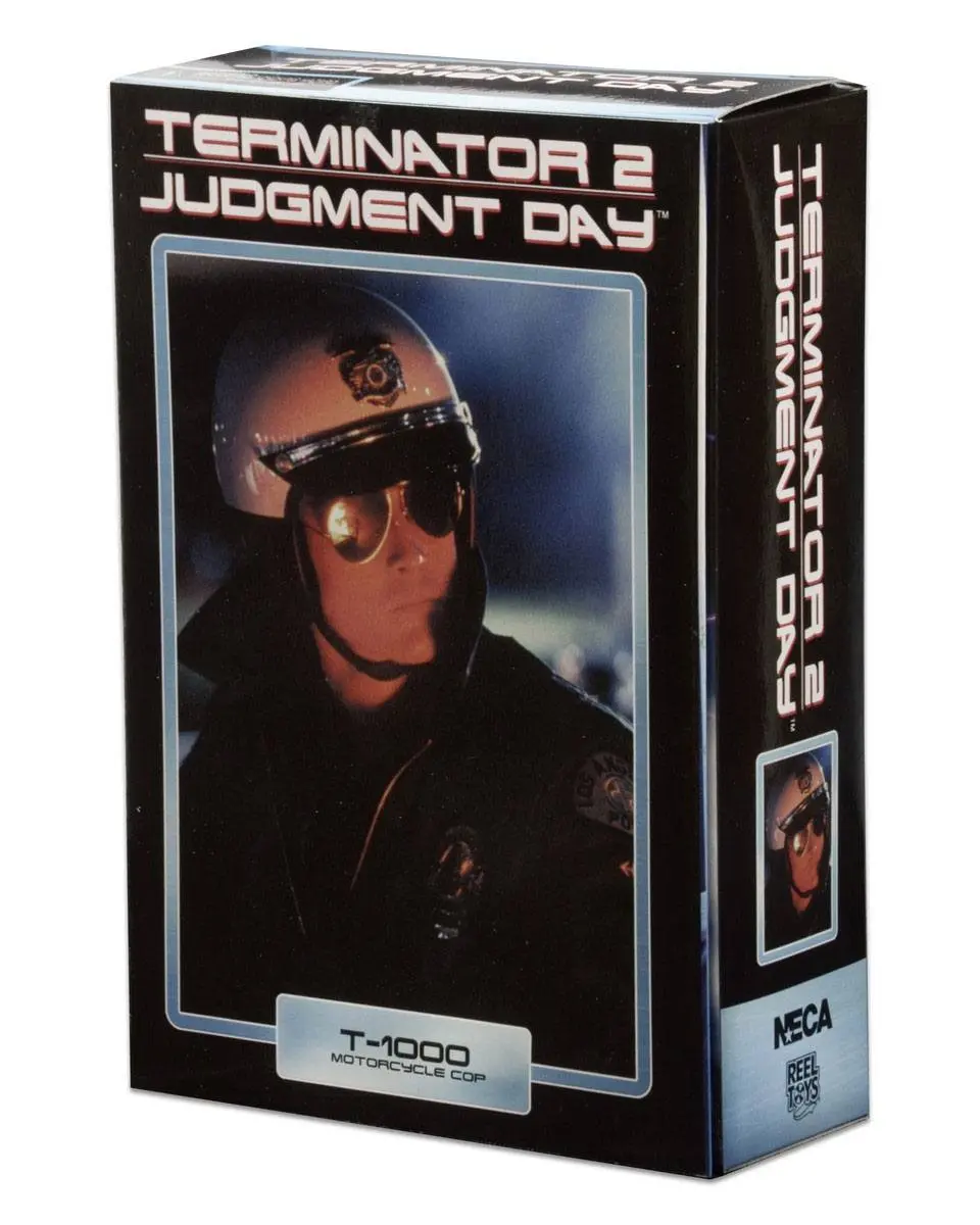 Terminator 2 Action Figur Ultimate T-1000 (Motorcycle Cop) 18 cm Produktfoto