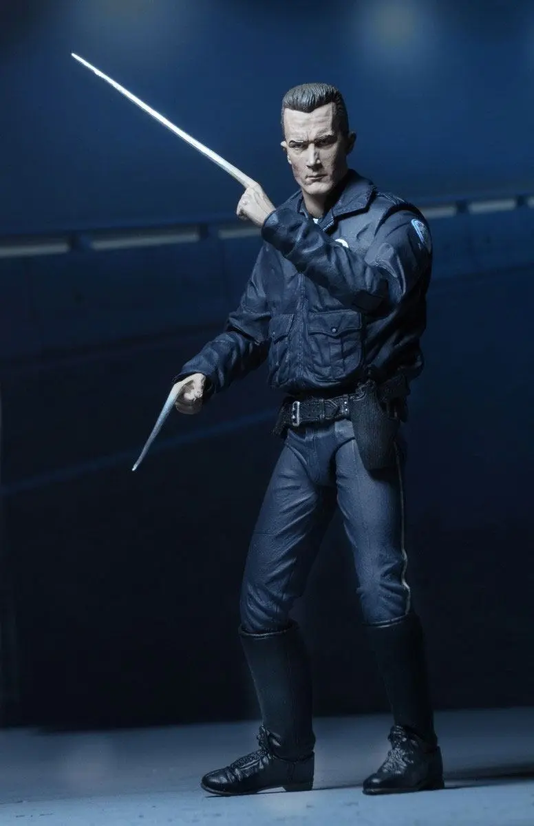 Terminator 2 Action Figur Ultimate T-1000 (Motorcycle Cop) 18 cm Produktfoto