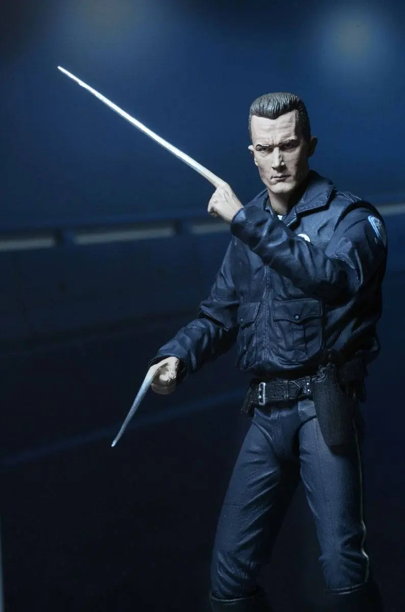 Terminator 2 Action Figur Ultimate T-1000 (Motorcycle Cop) 18 cm Produktfoto