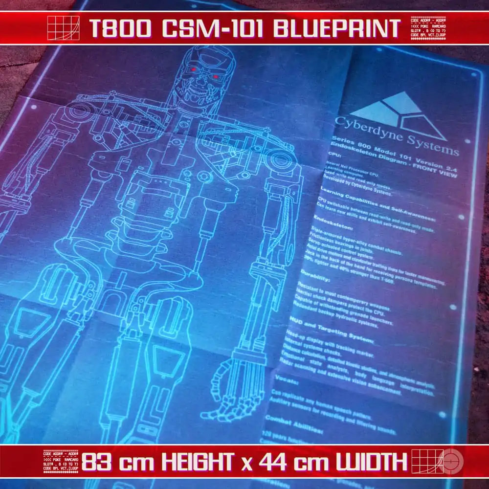 Terminator Geschenkbox The Connor Files Kit Produktfoto